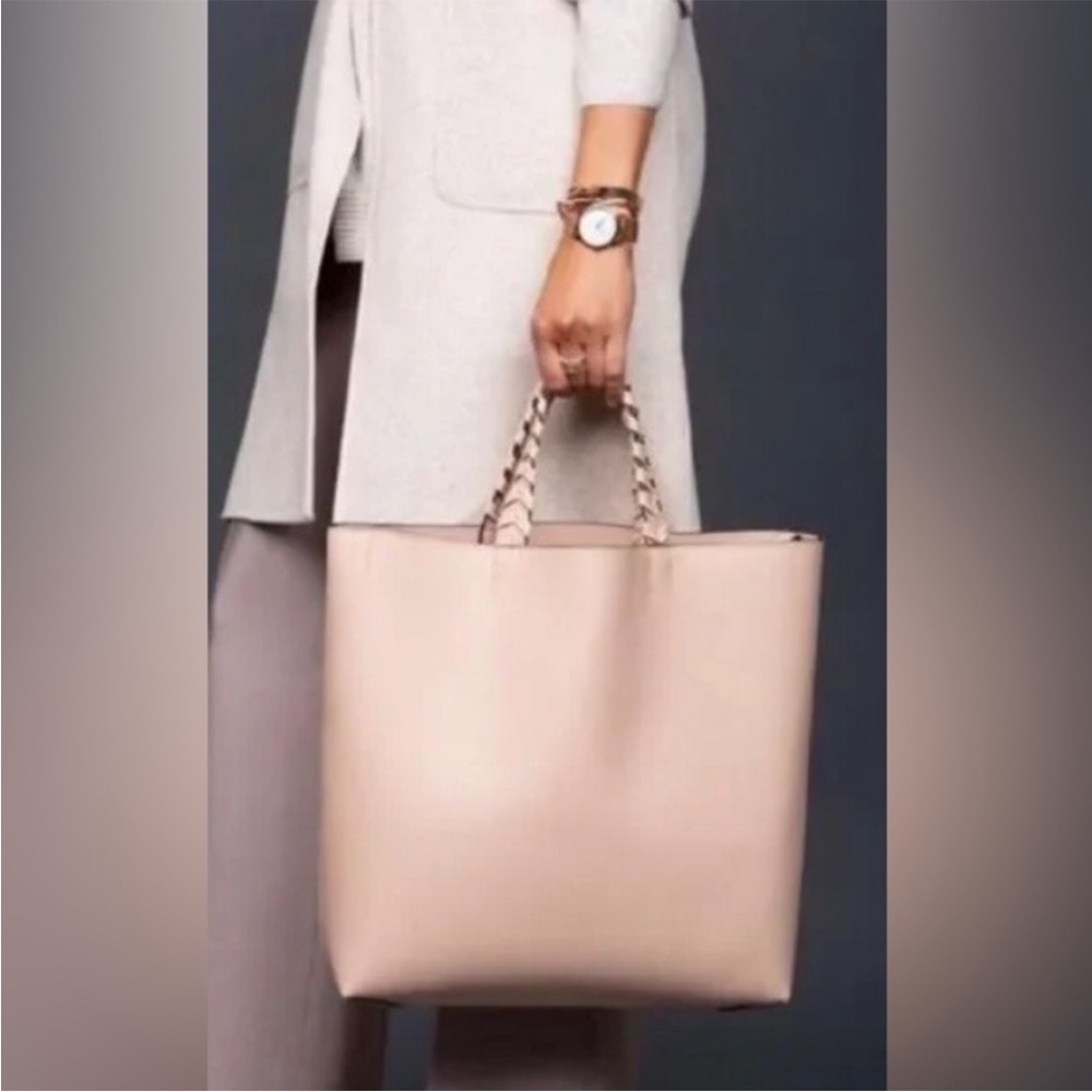 Jules Kae X Rachel Zoe Charlotte Vegan Leather Tote/Crossbody - Picture 8 of 8